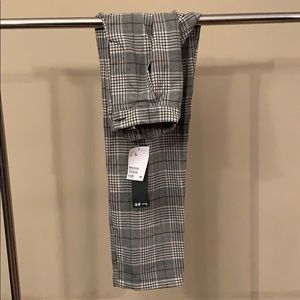 H&M Petite Fit Plaid Pants
